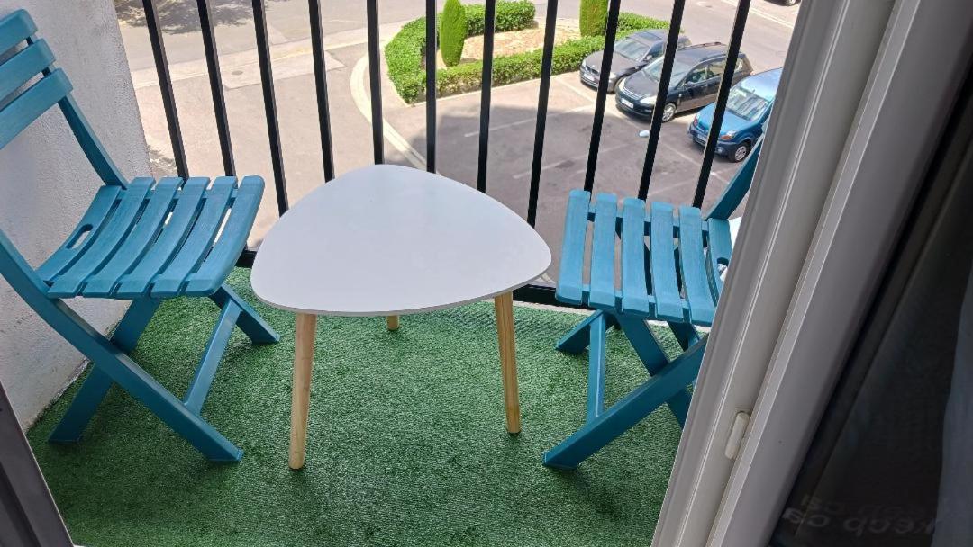 Appartement T2 Meuble Confort, Parking, Balcon,Pres Parc Des Expositions, Stades Perpignan Exteriör bild